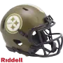 Pittsburgh Steelers Riddell Salute To Service Speed Mini-Helm