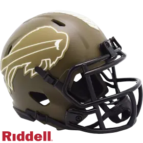 Buffalo Bills Riddell Salute To Service Speed Mini Helmet