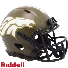 Denver Broncos Riddell Salute To Service Speed Mini Helmet