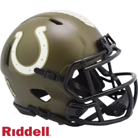 Indianapolis Colts Riddell Salute To Service Speed Mini Helmet
