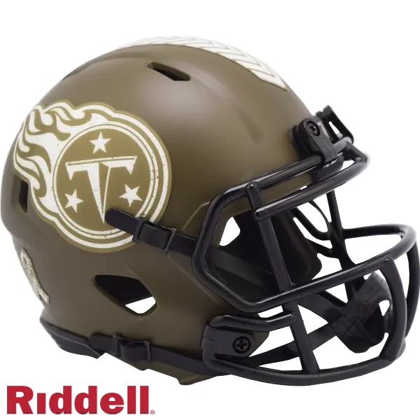 Mini casque Tennessee Titans Riddell Salute To Service Speed