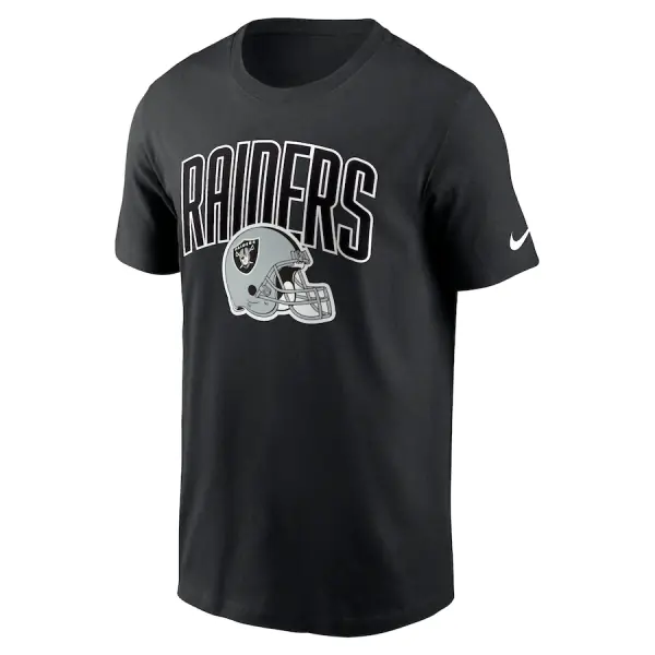 Las Vegas Raiders Nike Essential Team Athletic T-shirt Sort