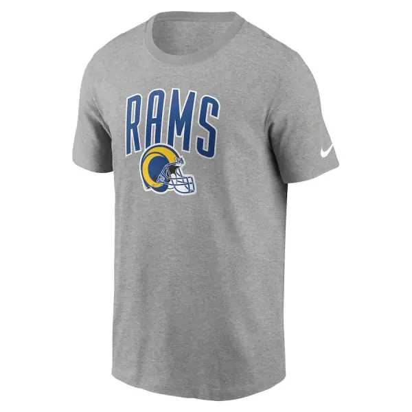 T-shirt d'équipe athlétique essentiel Nike des Rams de Los Angeles