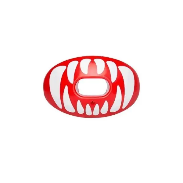 Battle Oxygen Predator Fodbold Mundbeskytter Rød