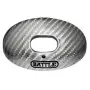 Battle Carbon Chrome Oxygen Football Mouthguard Silver