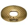 Battle Carbon Chrome Oxygen Football Mouthguard Gold