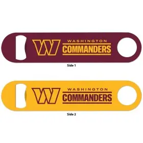 Abridor de Botellas de Metal de los Washington Commanders