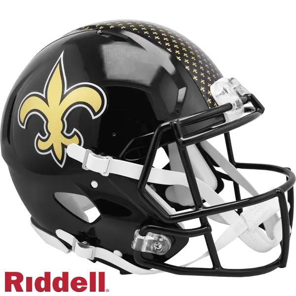 Casco Replica Autentico Speed 2022 da Campo dei New Orleans Saints