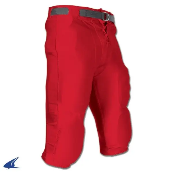Rote Hosen mit Schlitz am Bund