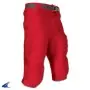 Rote Hosen mit Schlitz am Bund