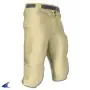 Pantalones de Cintura Ranurada Oro Vegas