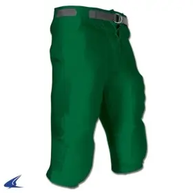 Pantaloni a Vita Scanalata Verde Foresta