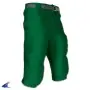 Pantalon à taille fendue vert forêt