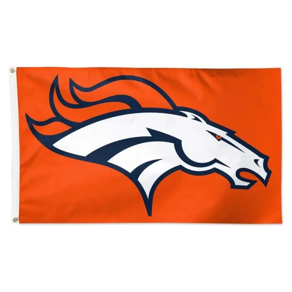 Drapeau de l'équipe des Denver Broncos 3ft x 5ft