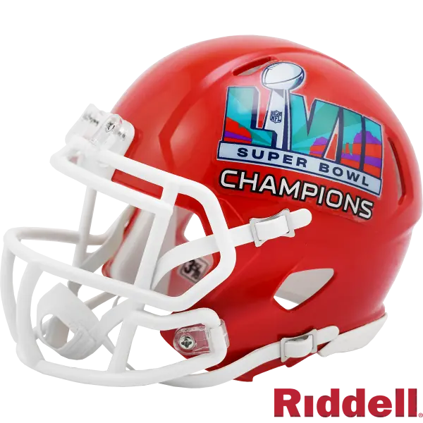 Kansas City Chiefs Super Bowl 57 Champions Minihelm Links