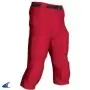 Champro Pantaloni da Gioco in Poli Spandex Rosso