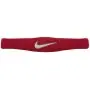 Bandes de biceps fines Dri-Fit Nike rouges