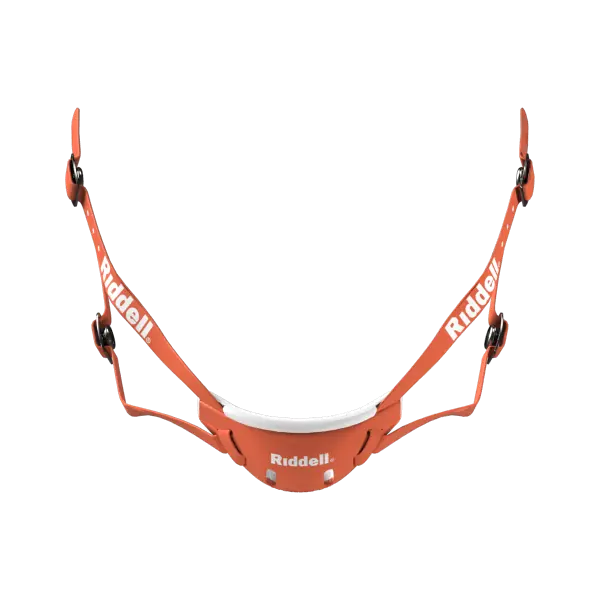 Riddell Hard Cup mentoniera arancione