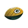 Ángulo de fútbol americano juvenil para la parrillada de los Green Bay Packers