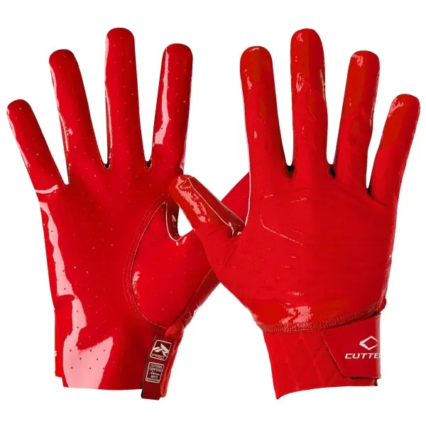 Guanti da ricevitore Cutters Rev Pro 5.0 Rossi