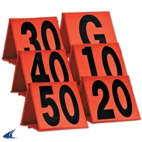 Sidlinje Yardage Markörer