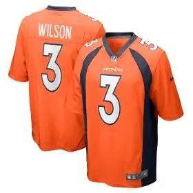 Denver Broncos Nike Game Jersey - Russell Wilson Orange