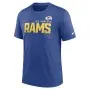 T-shirt Nike Los Angeles Rams Triblend Bleu
