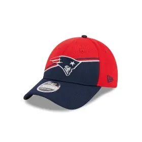 New England Patriots New Era 9Forty Snapback-Kappe Vorderseite links