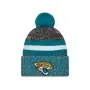 Jacksonville Jaguars New Era NFL 2023 On Field Sport Knit Front