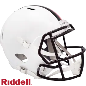 Casco Mini de Velocidad Alternativo 2023 de los Cleveland Browns (Blanco Total)