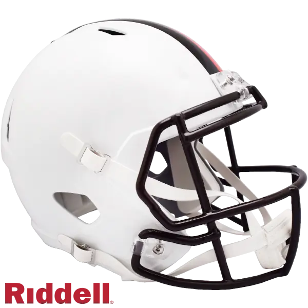 Casque Miniature Vitesse Alternatif 2023 des Cleveland Browns (Blanc)