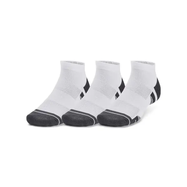 Calzini Under Armour Performance Tech Low Cut 3 paia Bianchi