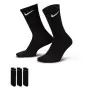 Nike Dri-Fit Crew Strumpor 3-pack Svart