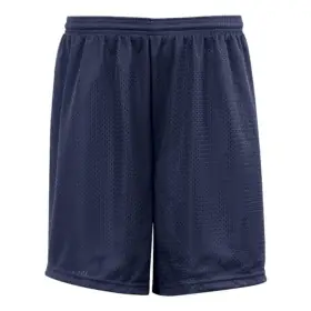 Essentiell - Bestickte Mesh-Trainingsshorts