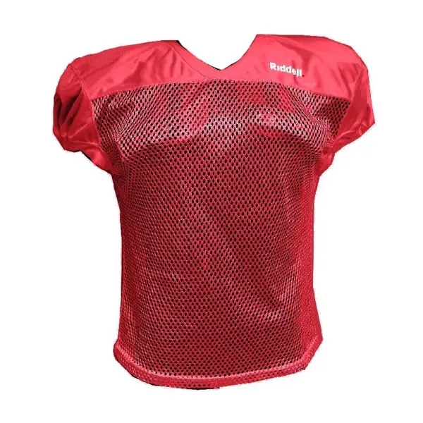Camiseta de práctica Riddell Pro Cut Roja