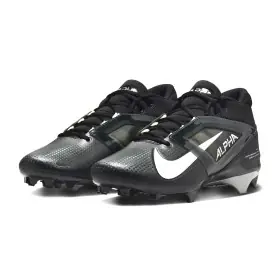 Tacos de fútbol Nike Alpha Menace Pro 4 para hombre negros