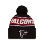 Atlanta Falcons New Era 2024 Bonnet Sport Tricoté Sideline Avant