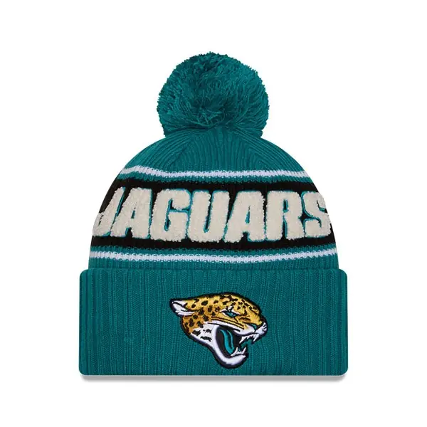 Jacksonville Jaguars New Era Bonnet Sport 2024 Sideline Avant