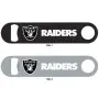 Abridor de Botellas de Metal de los Las Vegas Raiders Frente y Dorso