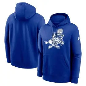 Sweat à capuche Nike Club Dallas Cowboys devant et dos