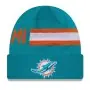 Frente del Gorrito New Era 2024 de Miami Dolphins