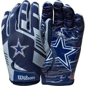 Dallas Cowboys Wilson NFL Stretch Fit Voksen Receiver Handsker