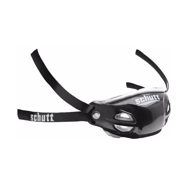 Schutt Elite Hard Cup Chin Strap Black