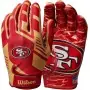 San Francisco 49ers Wilson NFL Stretch Fit Erwachsene Receiver-Handschuhe